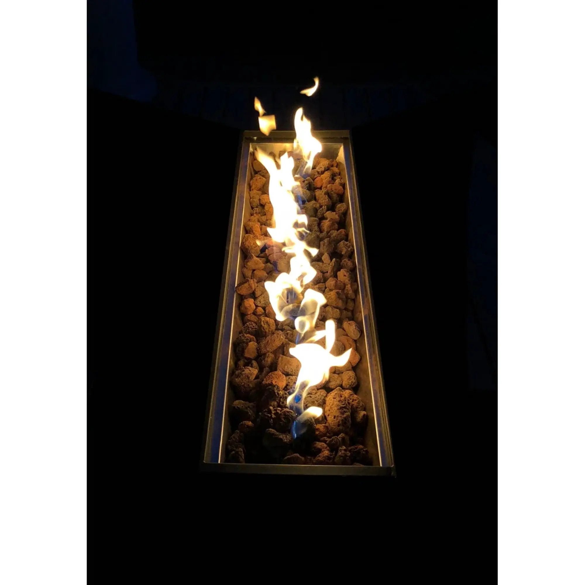 Casselton - Propane / Gas Outdoor Fire Pit Table With Lid - Black by Unique Piece Furniture