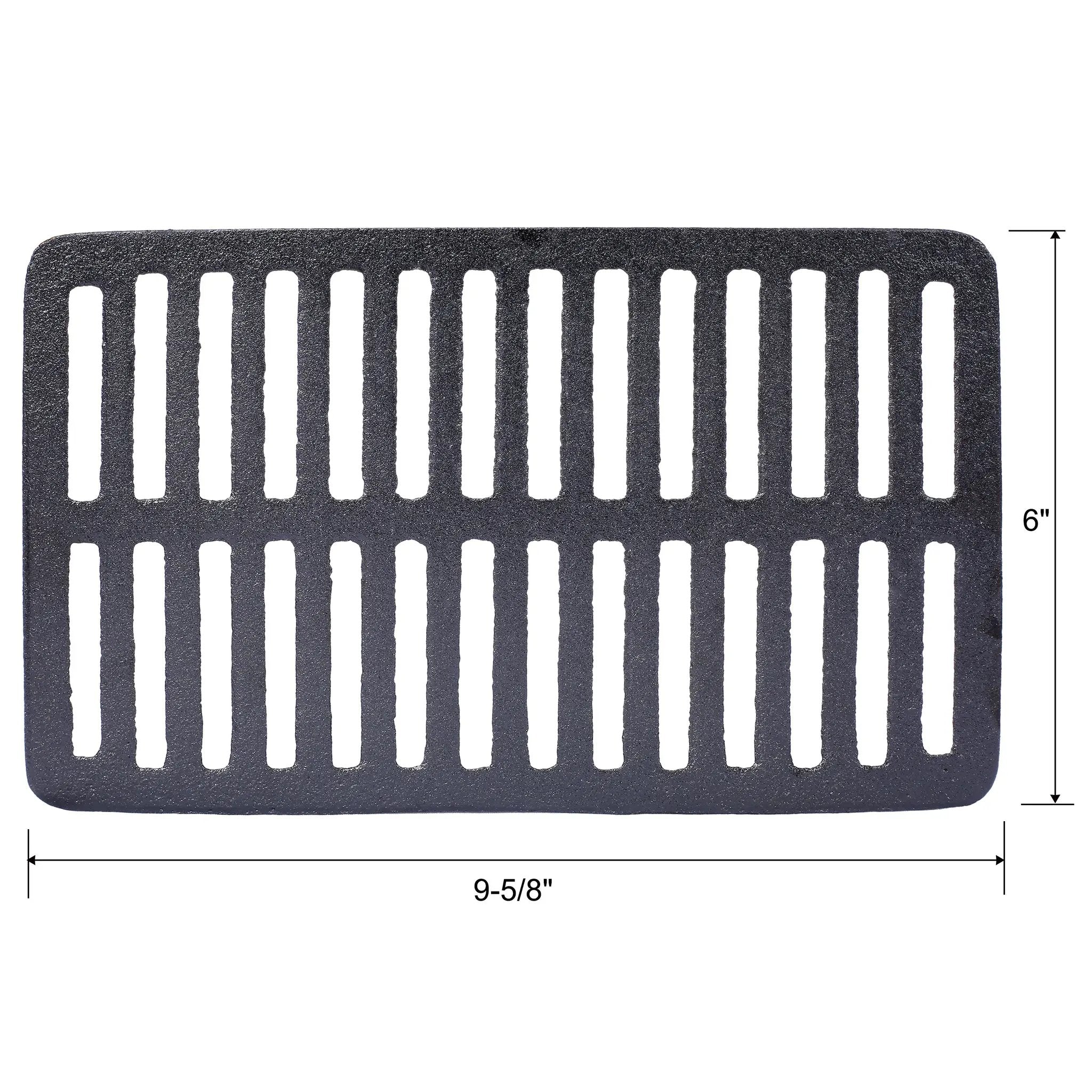 Oval Cast Iron Grill Outdoor Portable Charcoal Tabletop Skillet by HouseOfZazla