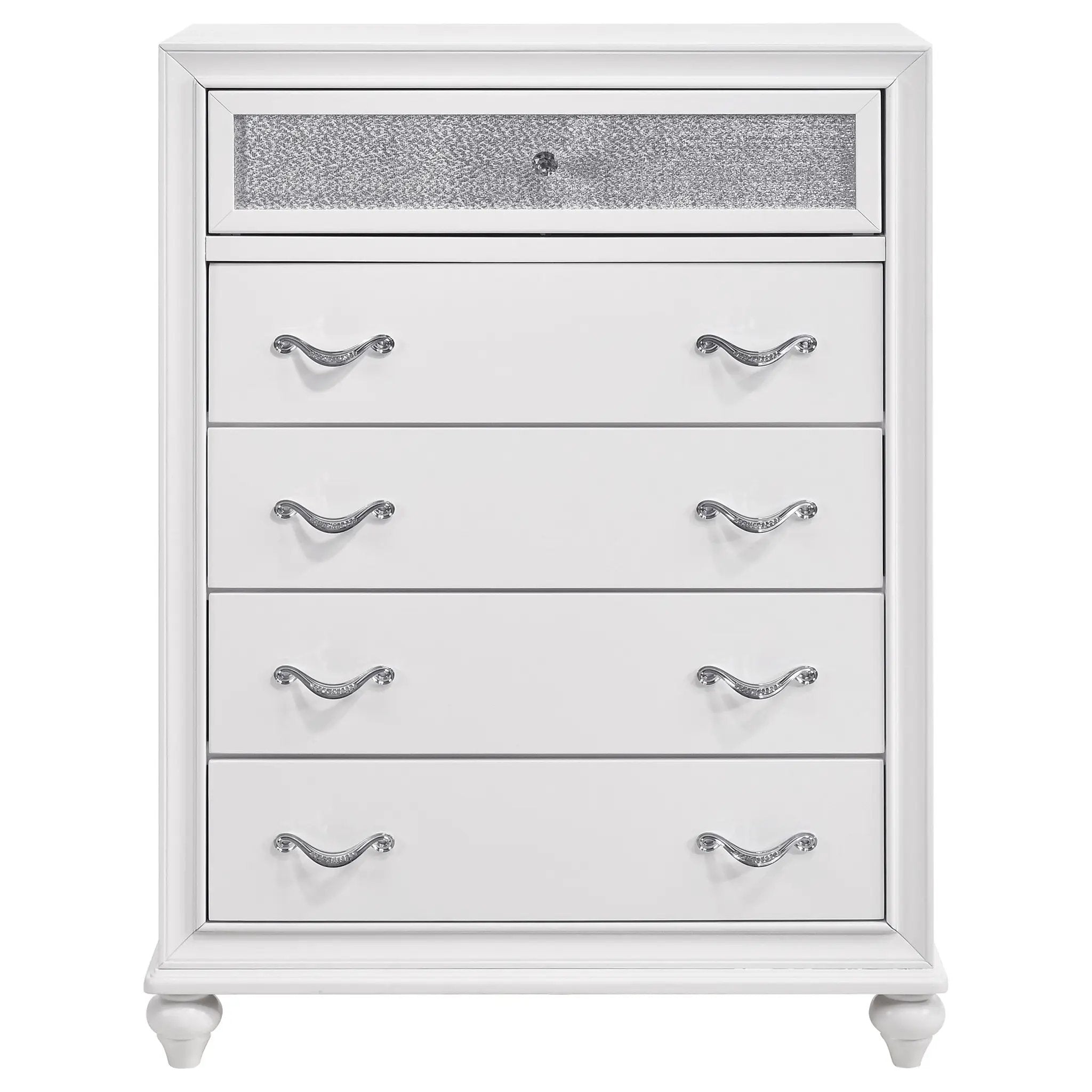 Randall White 5-Piece Queen Bedroom Set by HouseOfZazla