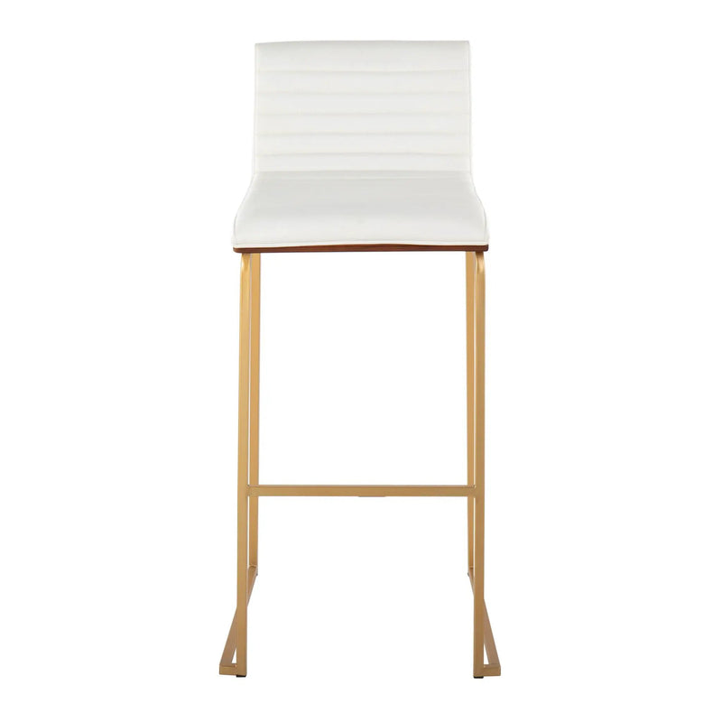 Mason Mara - Contemporary Versatile Desig Fixed Height Barstool (Set of 2) by Unique Piece Furniture