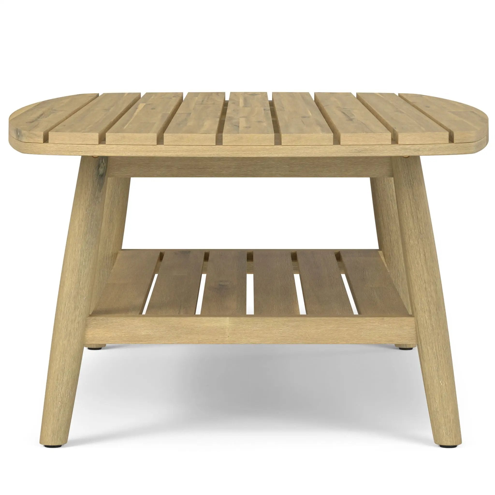 Bayshore - Outdoor Coffee Table - Light Teak by HouseOfZazla