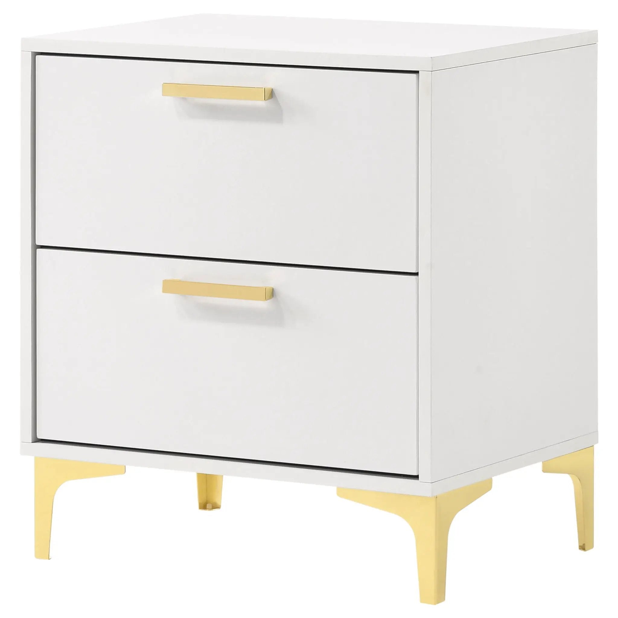 Kendall 2-drawer Nightstand White by Unique Piece Furniture