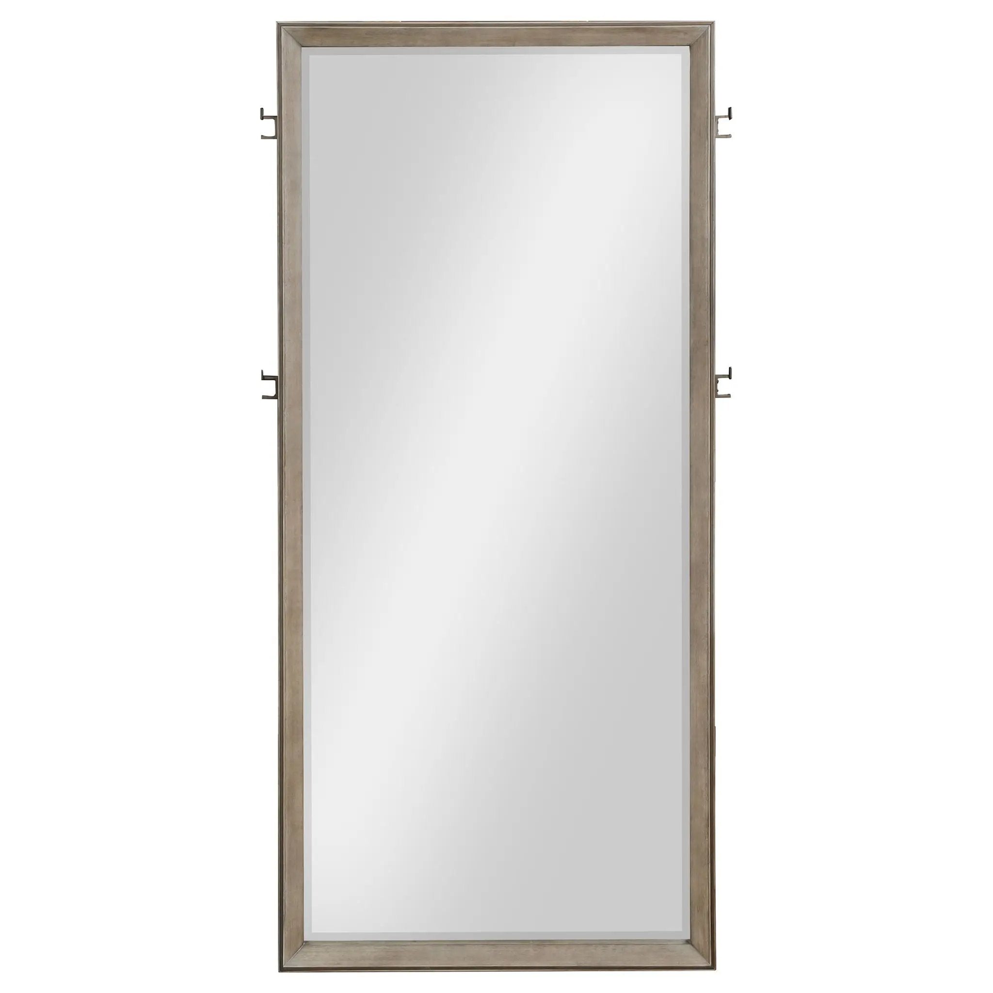 Durango 80-inch Standing Floor Mirror Washed Oak by Unique Piece Furniture