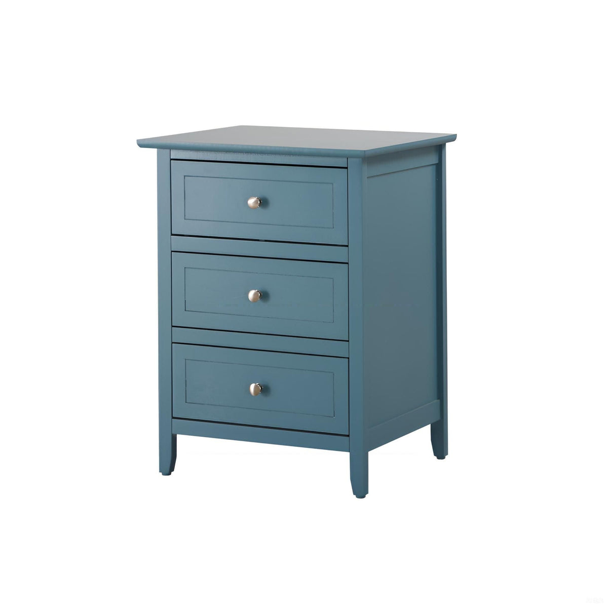 3 Drawer Nightstand with Real Wood Veneers - Multiple Colors, photo 27 of 32