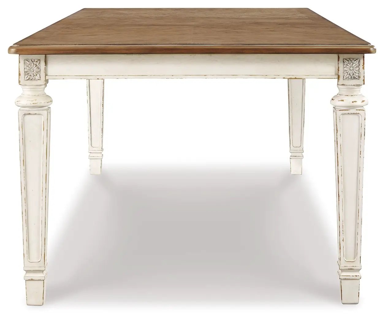 Realyn - Rectangular Dining Room Extension Table - Chipped White by Unique Piece Furniture