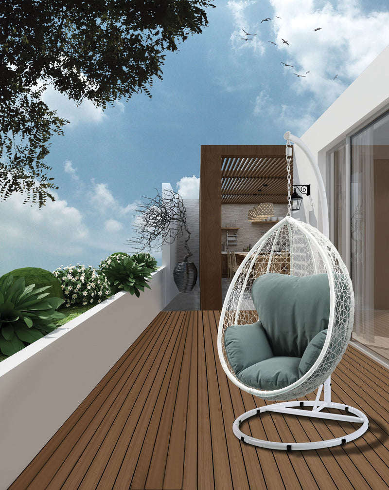 Simona Patio Swing Chair & Stand by HouseOfZazla