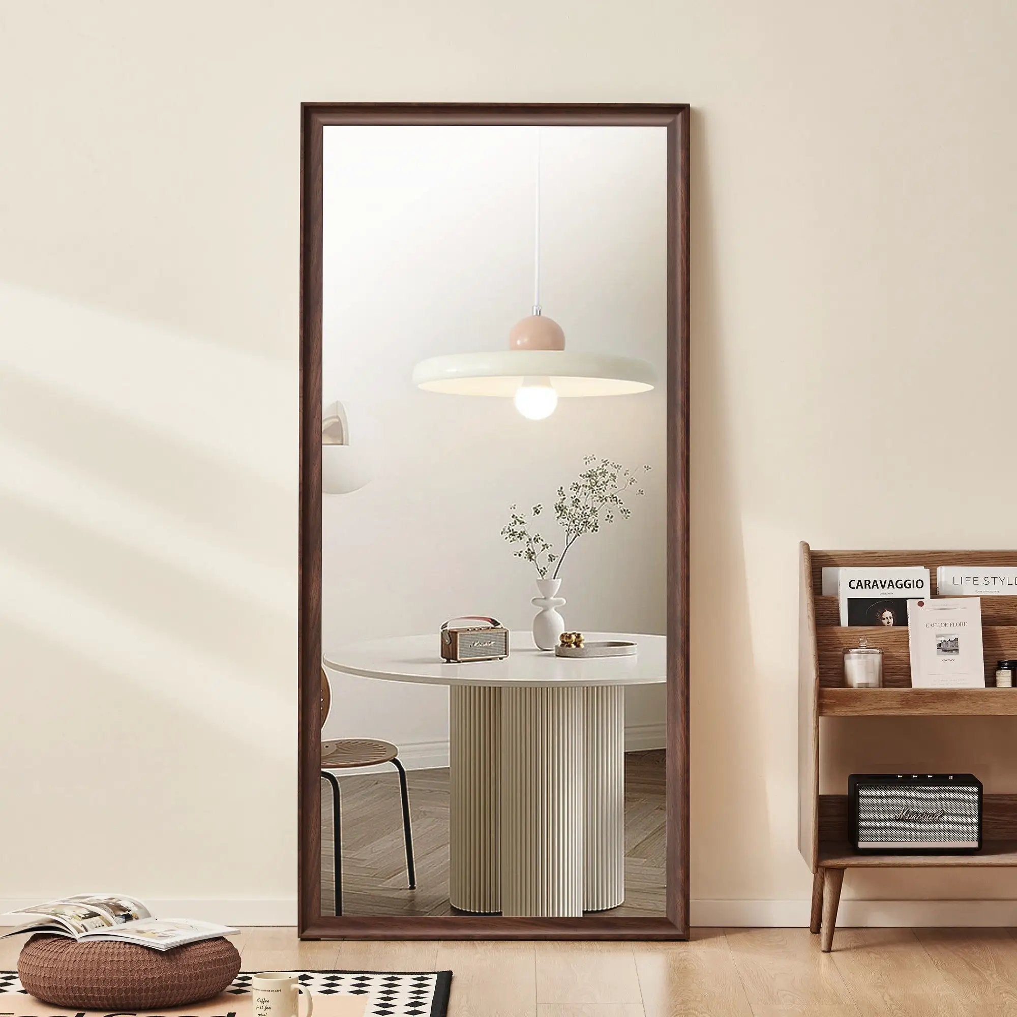 Full-Body Floor Mirror With Frame by HouseOfZazla