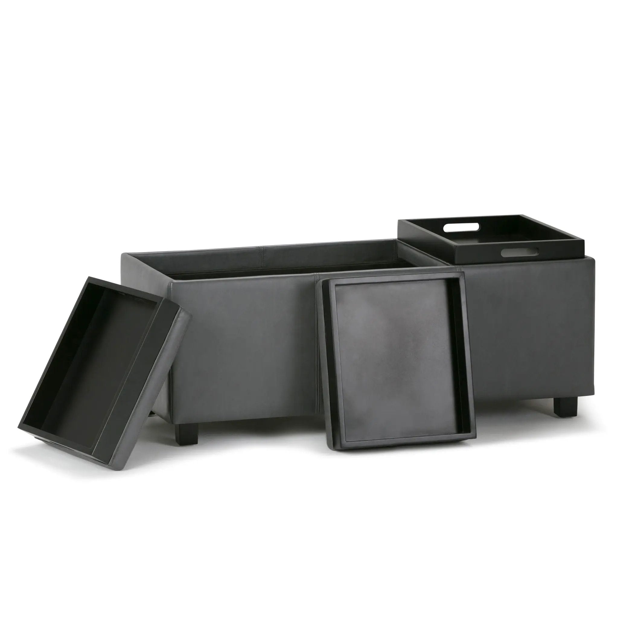 Avalon - Upholstered Storage Ottoman by HouseOfZazla