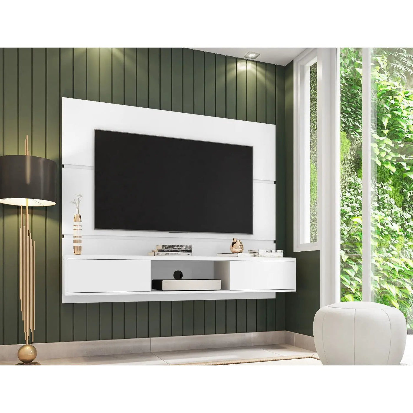 Vernon - Modern TV Panel by HouseOfZazla
