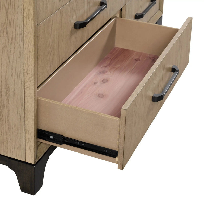 Master Chest, 10 Drawer Storage Furniture - Brown by HouseOfZazla