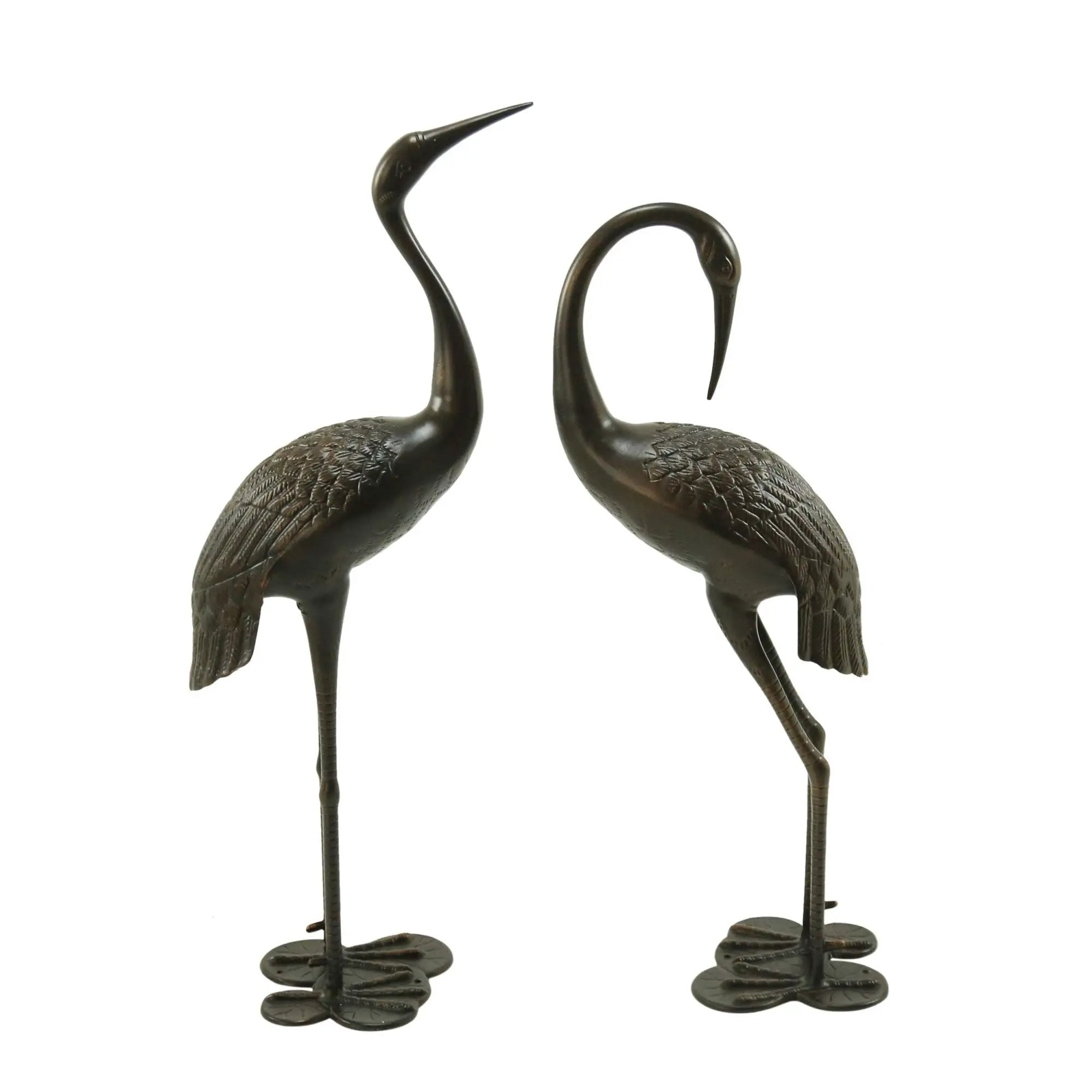 Bird Animals - Cranes for Outdoor Decor by HouseOfZazla