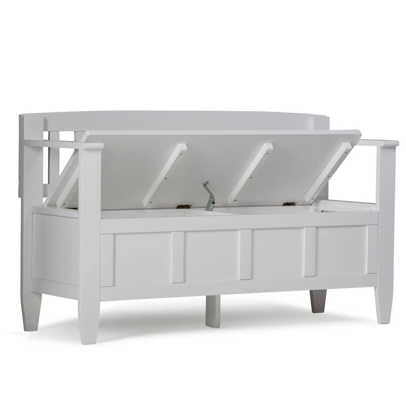Brooklyn - Handcrafted Entryway Storage Bench by HouseOfZazla