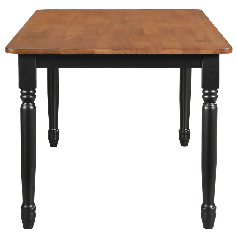 Hollyoak Rectangular 63-inch Wood Dining Table Walnut by Unique Piece Furniture