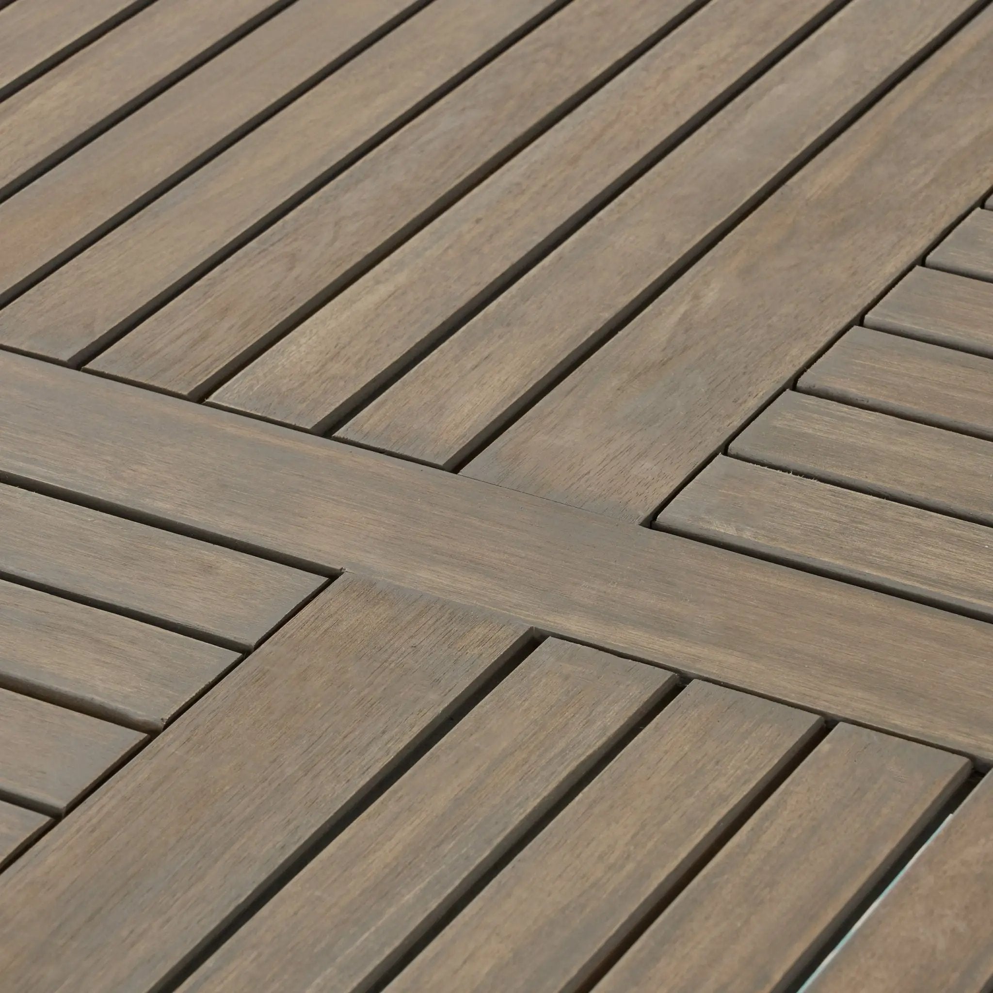 Hermosa Outdoor Acacia Wood Circular Dining Table by HouseOfZazla