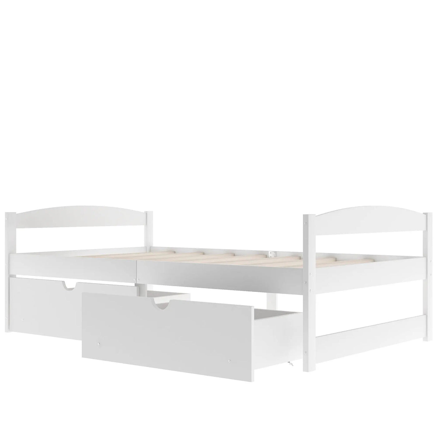 Platform Bed With 2 Drawers by HouseOfZazla