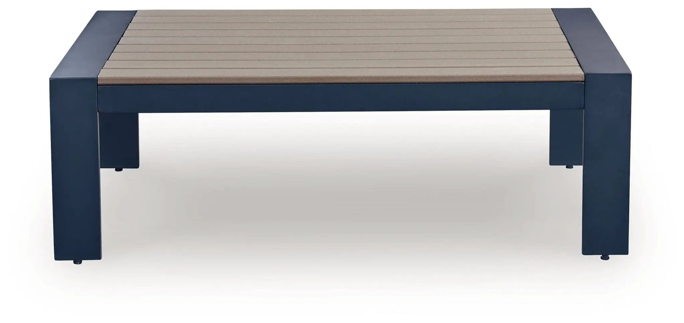 East Beach - Blue - Rectangular Cocktail Table by Unique Piece Furniture
