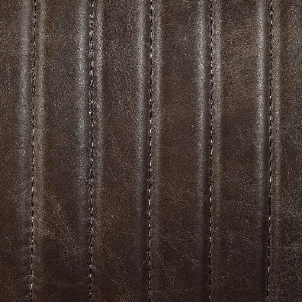 Brancaster - Loveseat - Antique Slate Top Grain Leather by Unique Piece Furniture