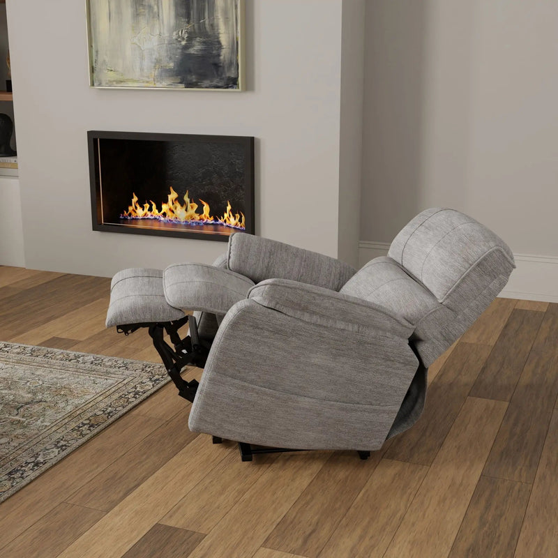 Lucie - Fabric Power Lift Chair - Gray by Unique Piece Furniture
