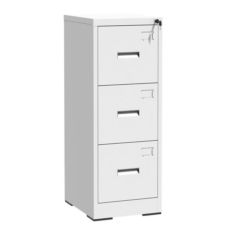 Modern Drawer Metal Vertical File Cabinet With Lock And Card Slot For Office by HouseOfZazla