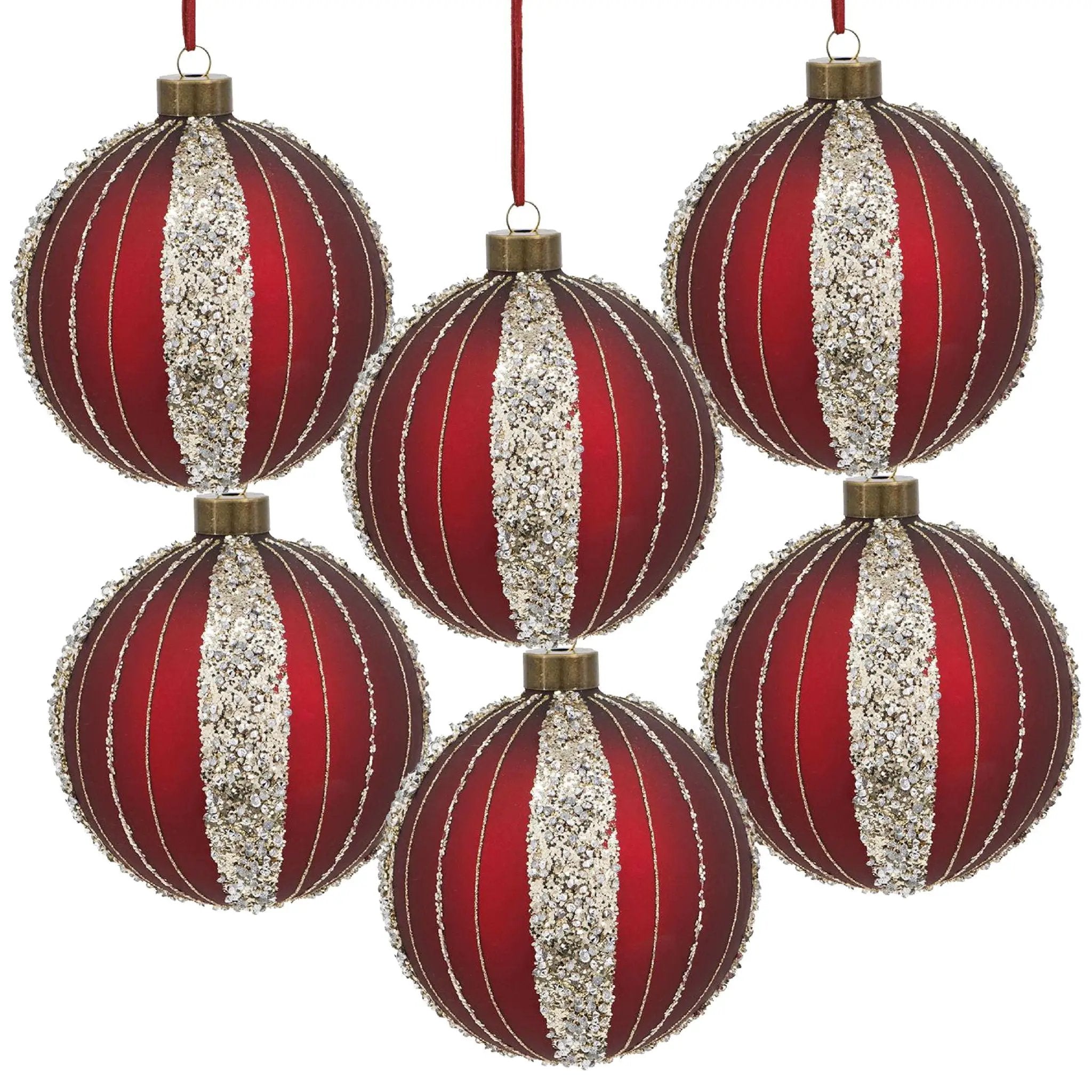 Christmas Ball Ornaments Tree Ornaments For Holiday Party Decorations by HouseOfZazla