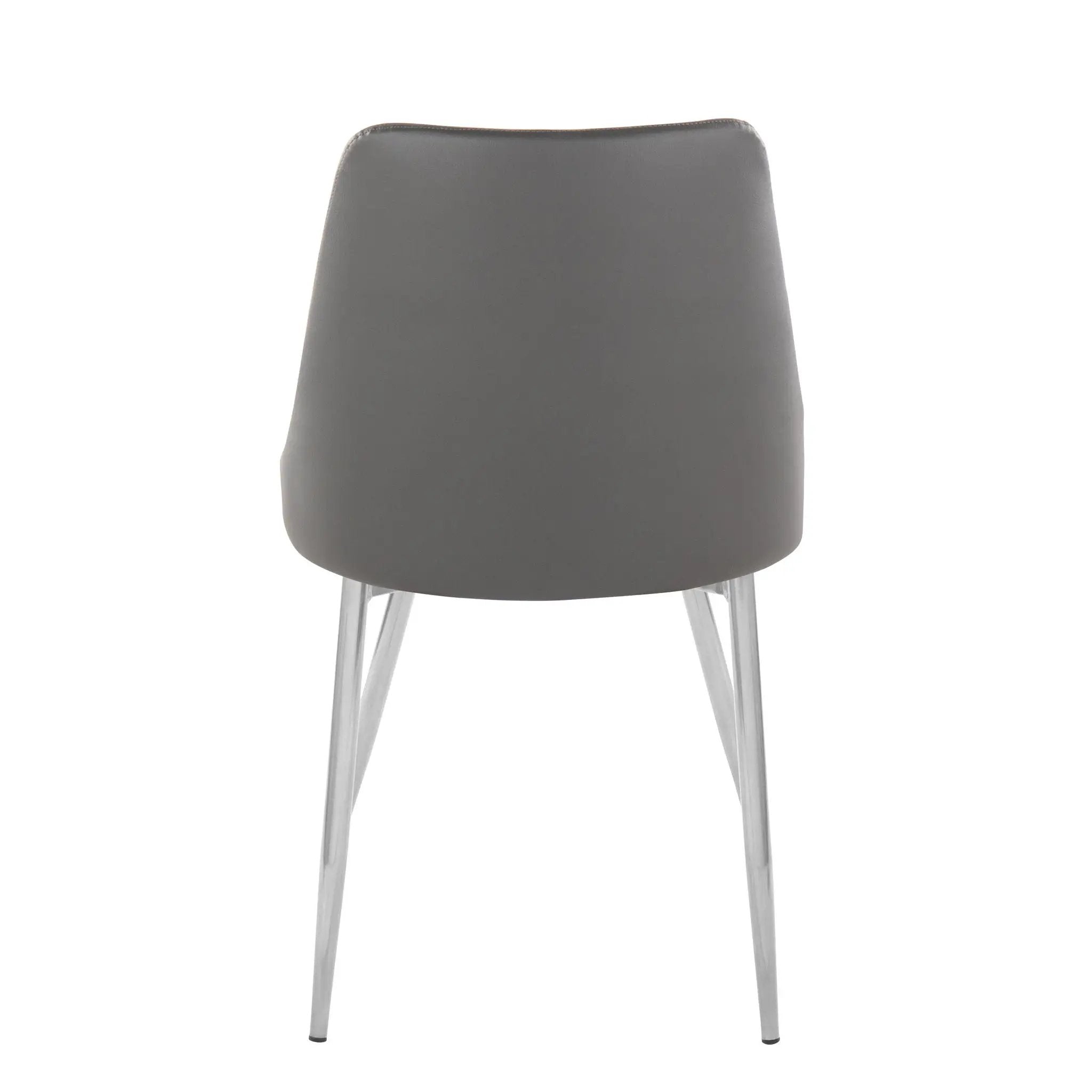 Marche - Contemporary Dining Chair With Metal Legs (Set of 2) by Unique Piece Furniture