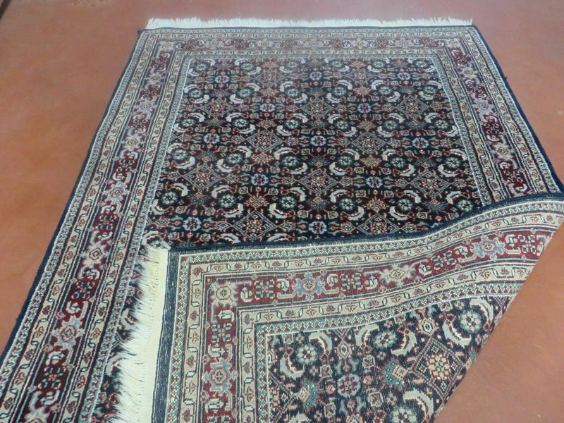 4' X 6' Vintage Handmade Indian Amristar Wool Rug Carpet Nice by Jewel Rugs
