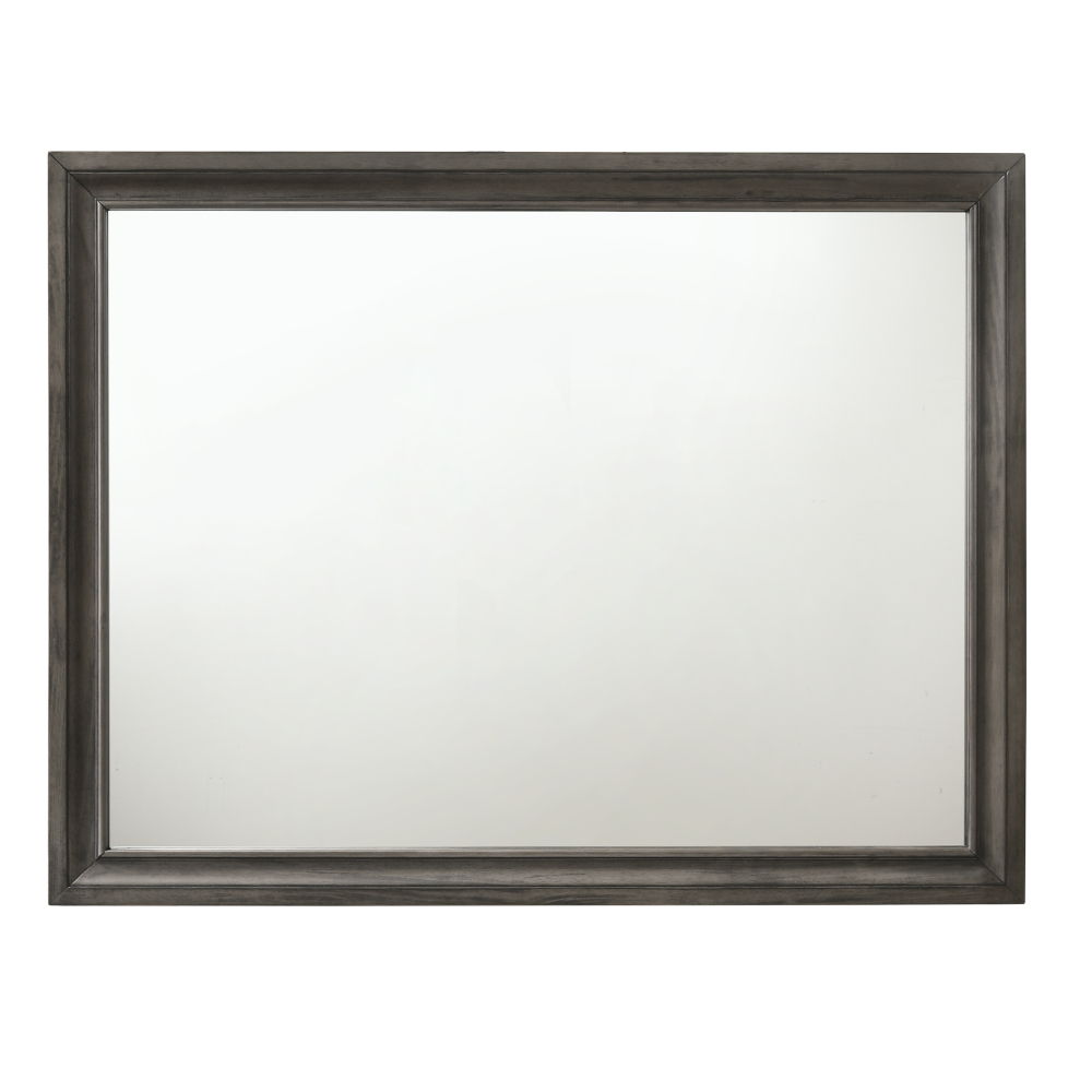 Minimalist Design Mirror with Smooth Edge - White, Black, or Dark Gray, photo 13 of 15