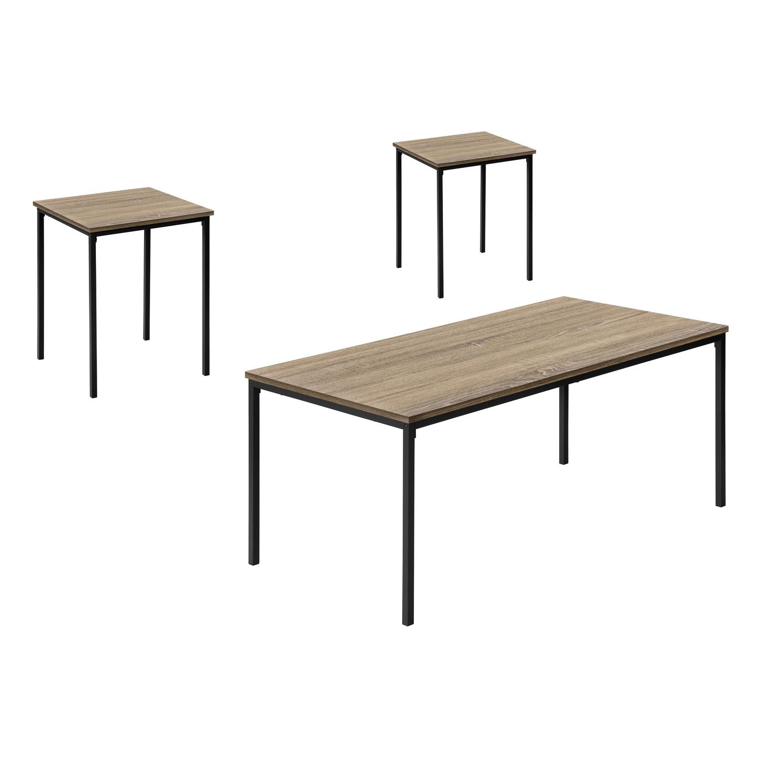 Table Set, Coffee, End, Contemporary, Modern (Set of 3) by Unique Piece Furniture