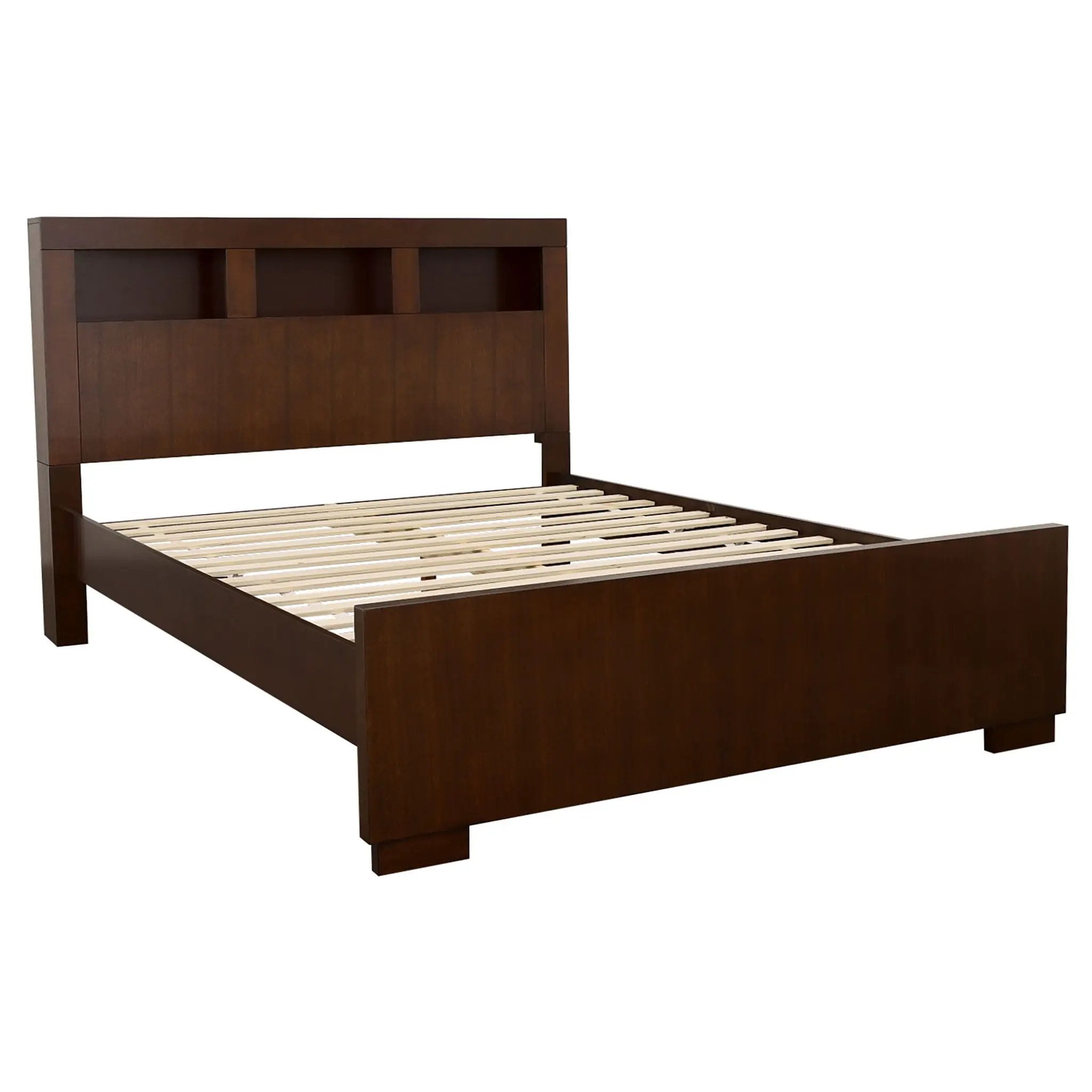 Jessica 5-piece California King Bedroom Set Cappuccino by Unique Piece Furniture