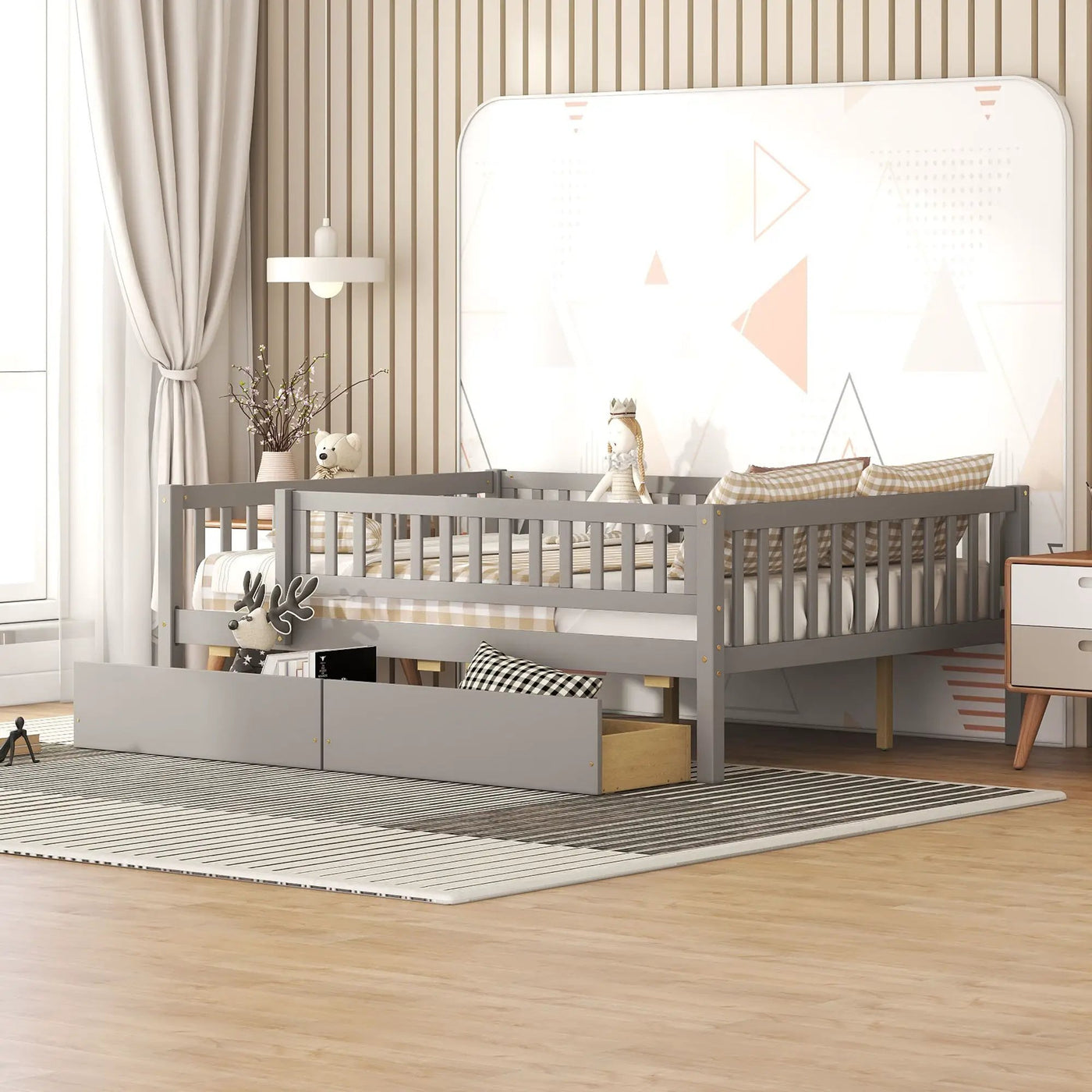 Multi Functional Wooden Daybed Bed by HouseOfZazla