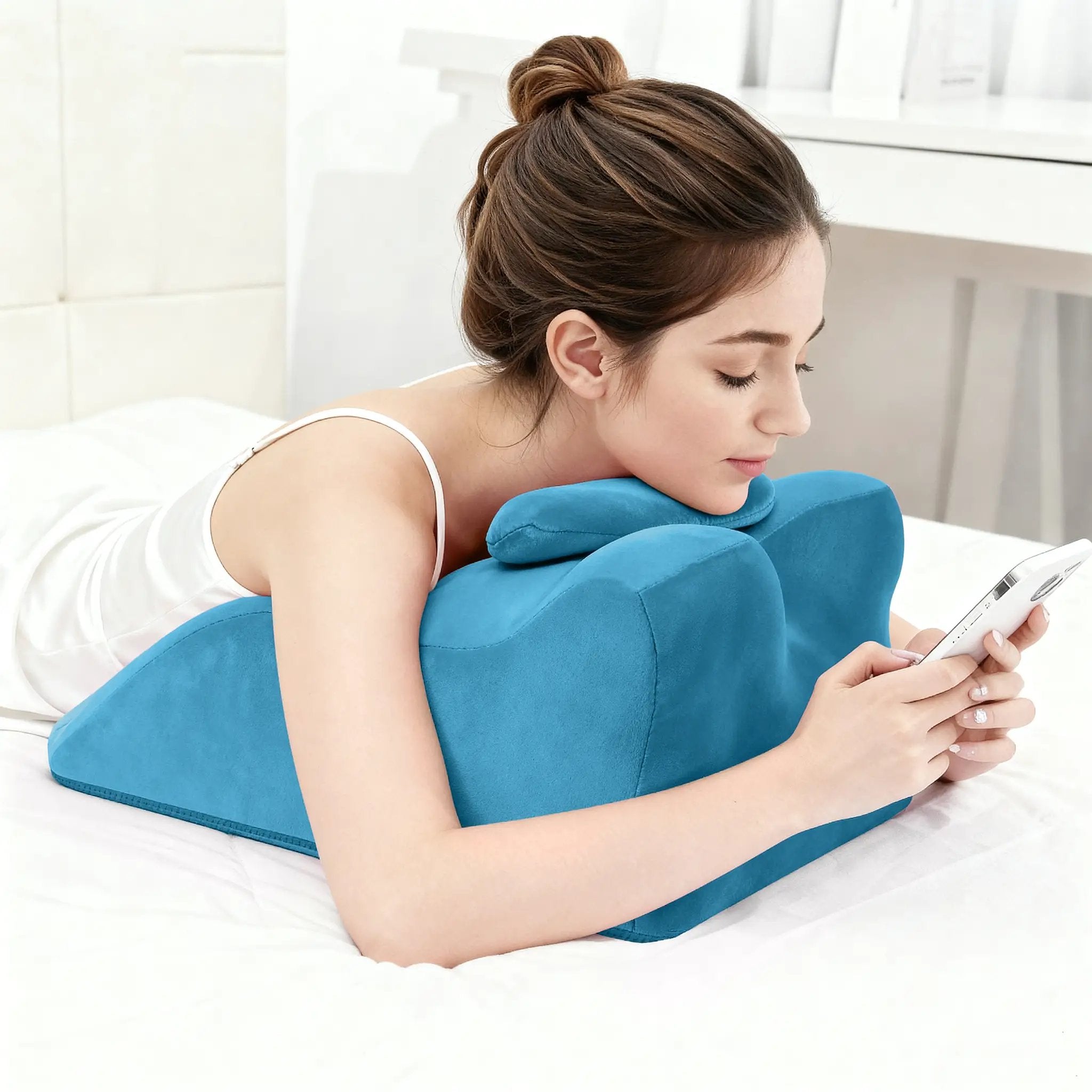 Ergonomic Spinal Posture Support & Multi-Functional Bed Pillow by HouseOfZazla