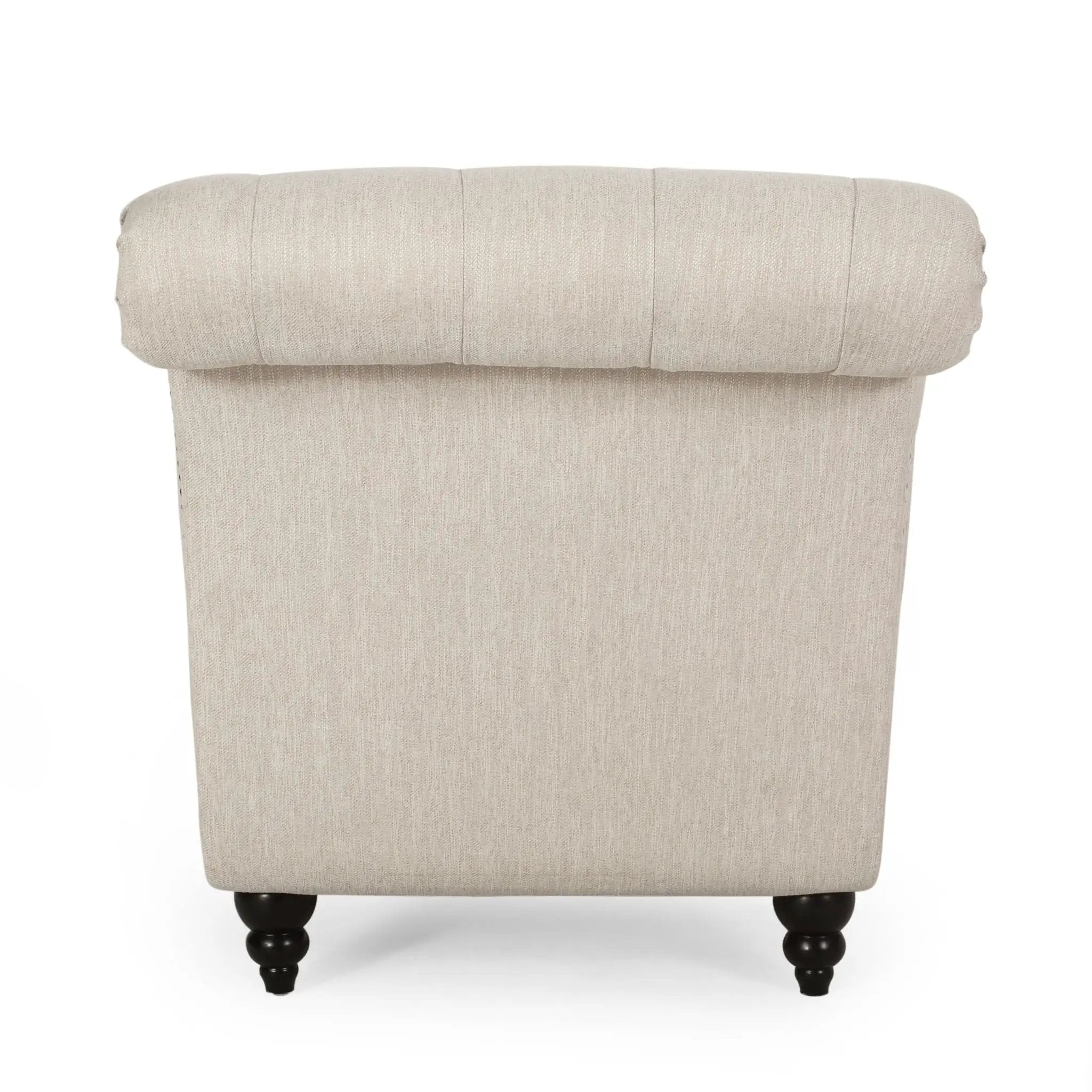 Chaise Lounge With Button Tufted Diamond Stitch by HouseOfZazla