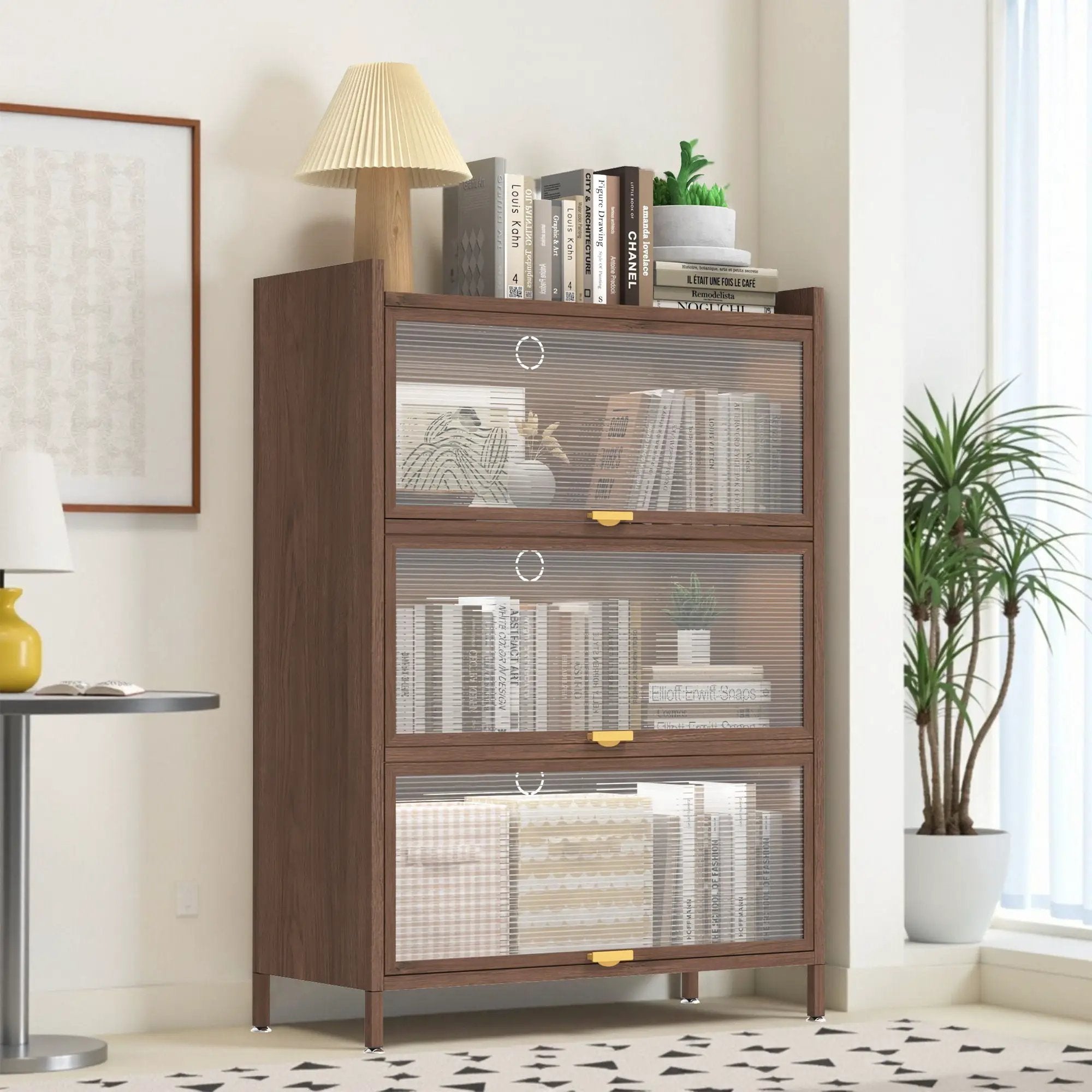 Flip Doors Cabinet, With Ample Storage Space by Unique Piece Furniture