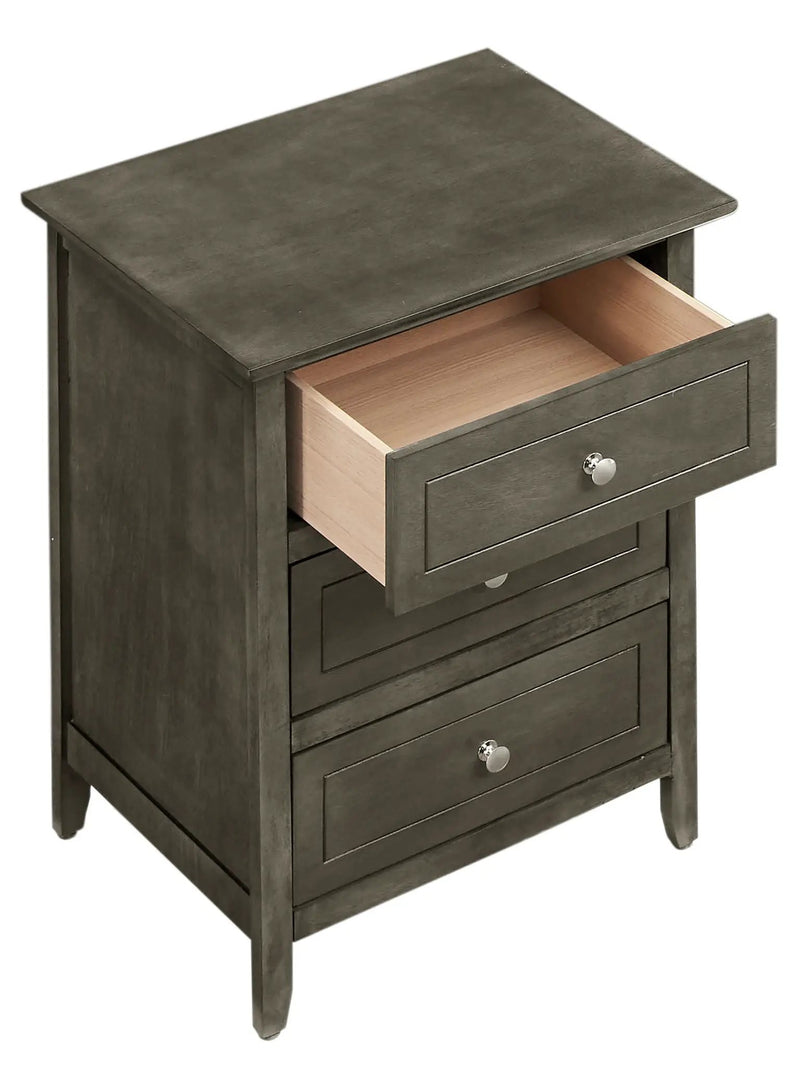 Dove Tailed Drawers 3 Drawer Nightstand by Unique Piece Furniture