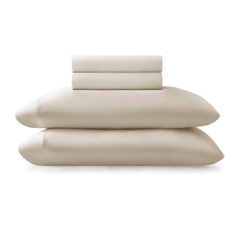 4-Piece Cal King Stretch Jersey Sheet Set with Snug-Fit Stretch - Grey, photo 3 of 10