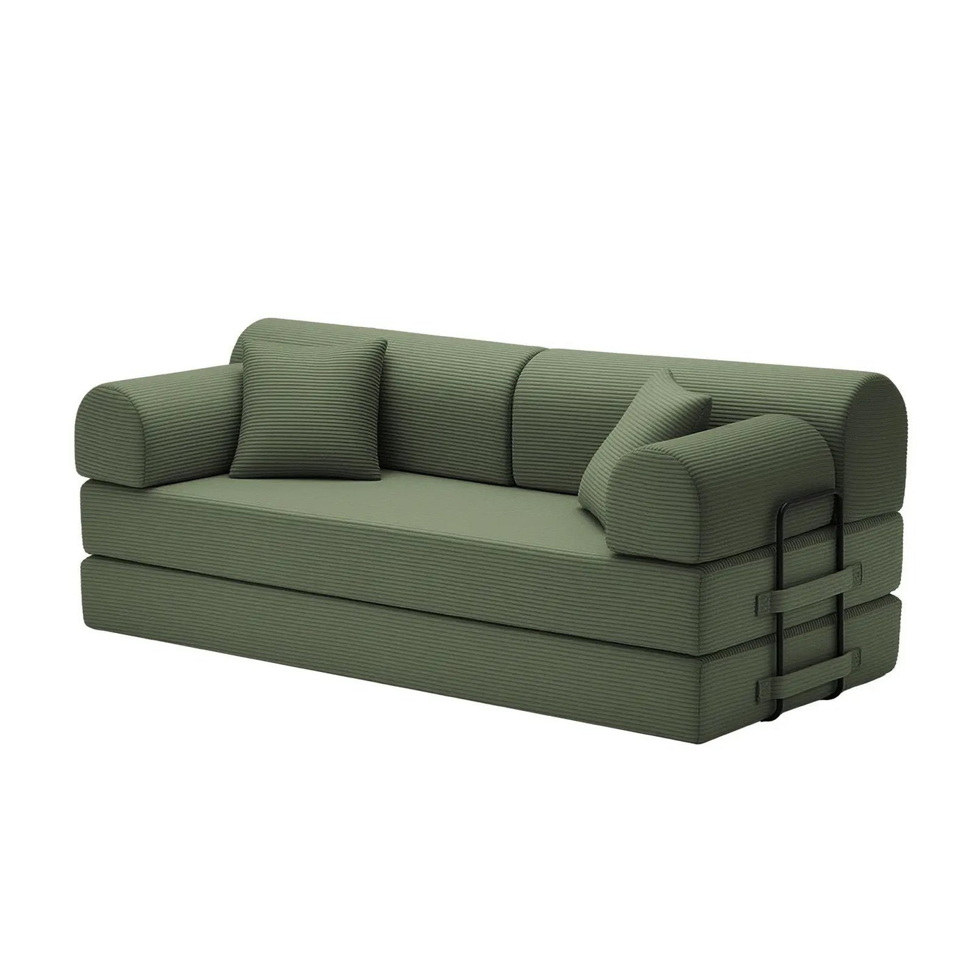 Convertible Sleeper Sofa Bed, Floor Lounge Couch For Living Room by HouseOfZazla