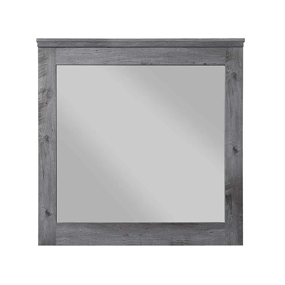 Vidalia - Rustic Mirror - Gray / Oak by Unique Piece Furniture