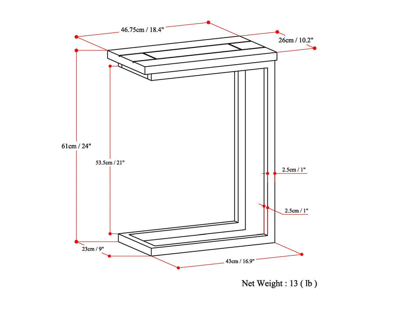 Skyler C Side Table by HouseOfZazla