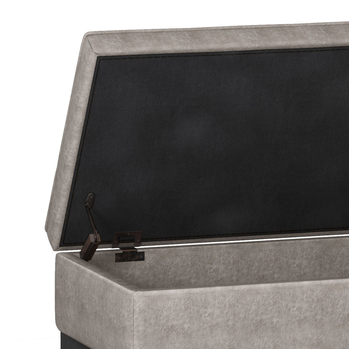 Cosmopolitan - Storage Ottoman Bench With Open Bottom, photo 33 of 39