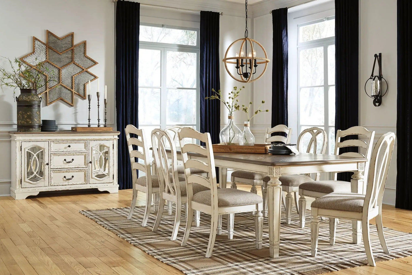 Realyn - Rectangular Dining Table Set by Unique Piece Furniture