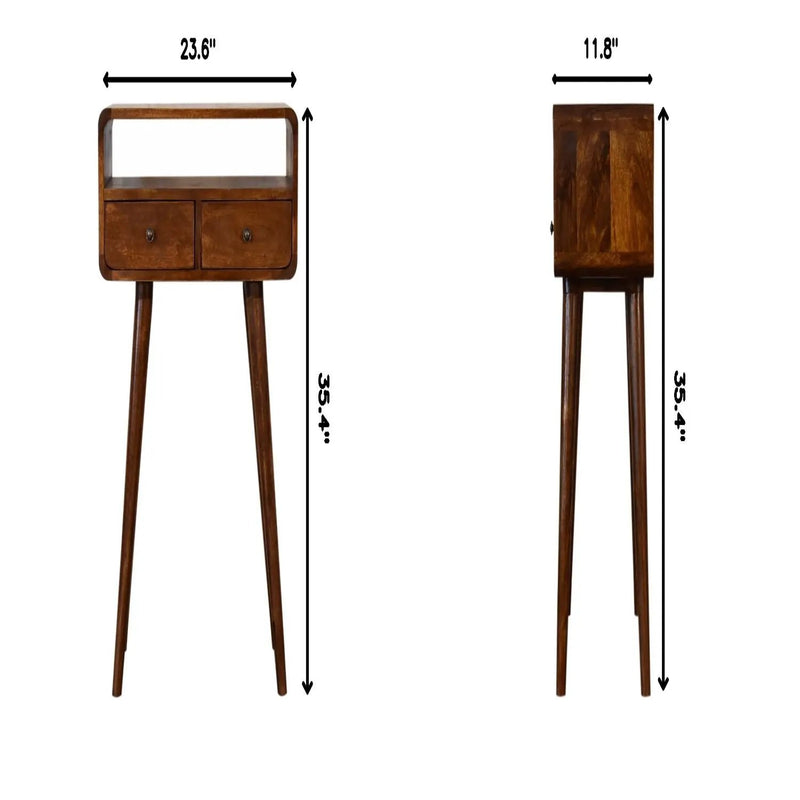 Mini Console Table - Chestnut by Unique Piece Furniture