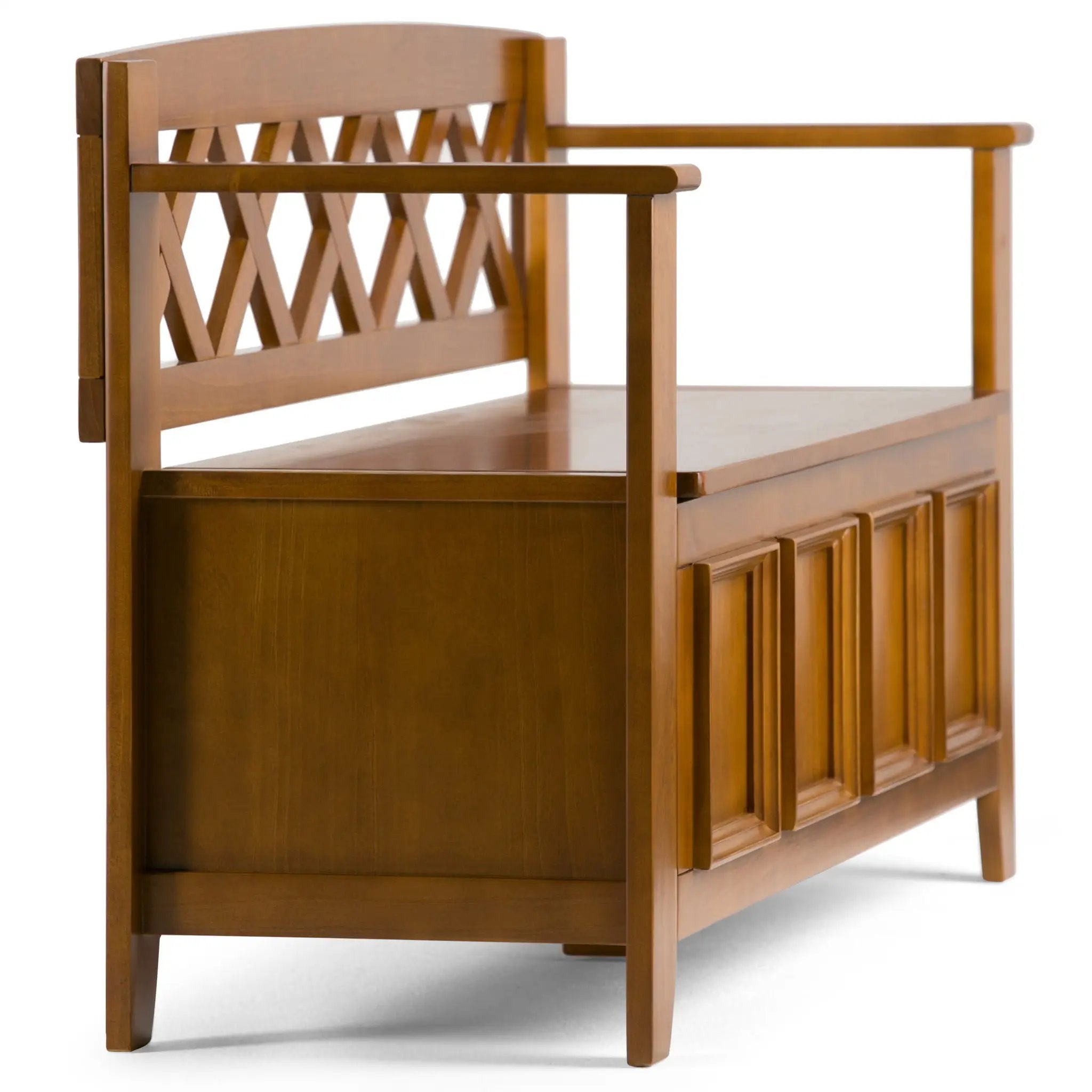 Amherst - Handcrafted Entryway Storage Bench by HouseOfZazla