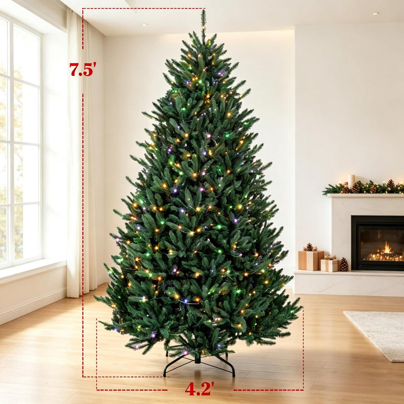 Prelit Colorado Christmas Tree with Built-In Lights - Green, photo 9 of 9