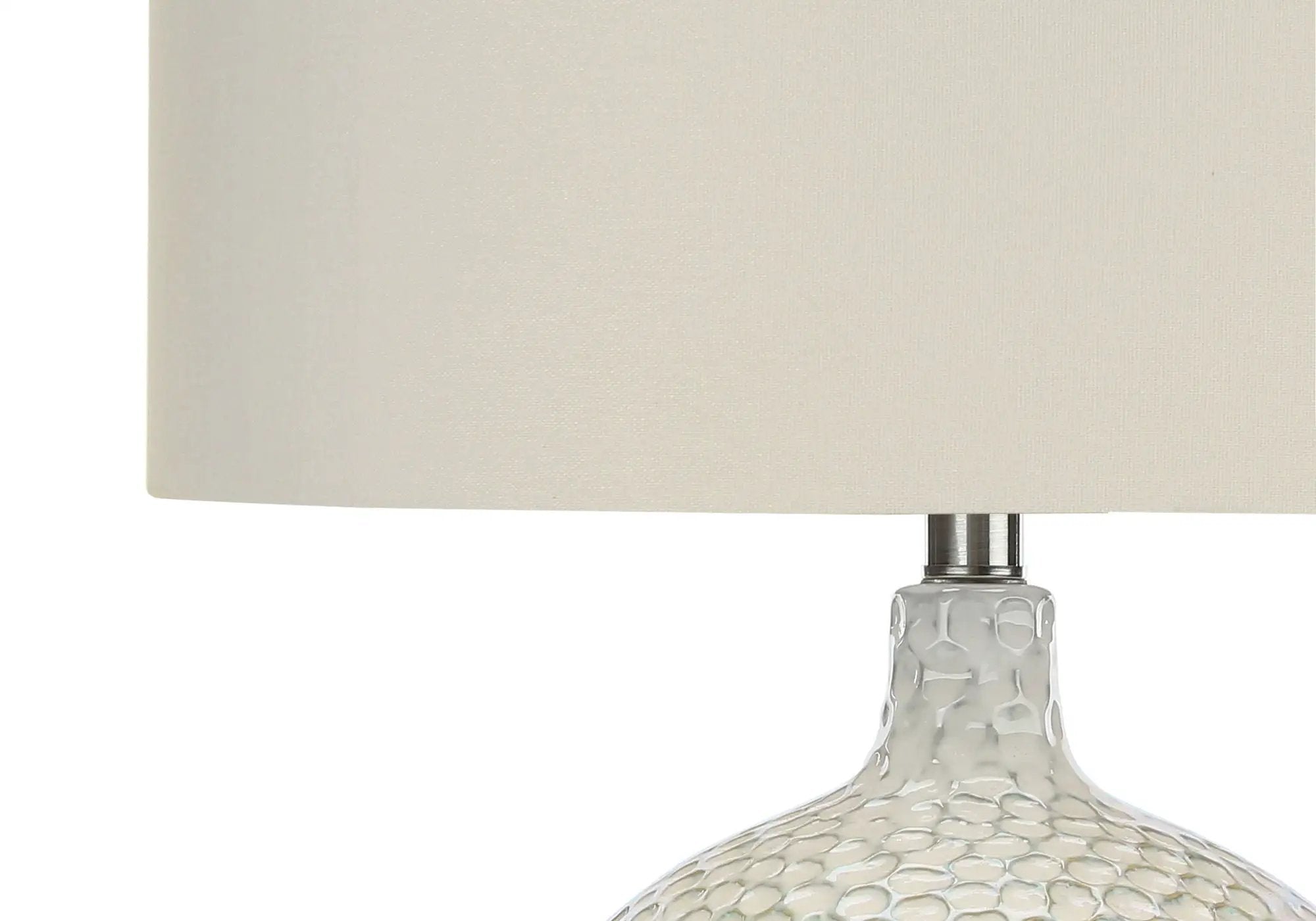 Lighting, Table Lamp, Ceramic, Contemporary - Cream by Unique Piece Furniture