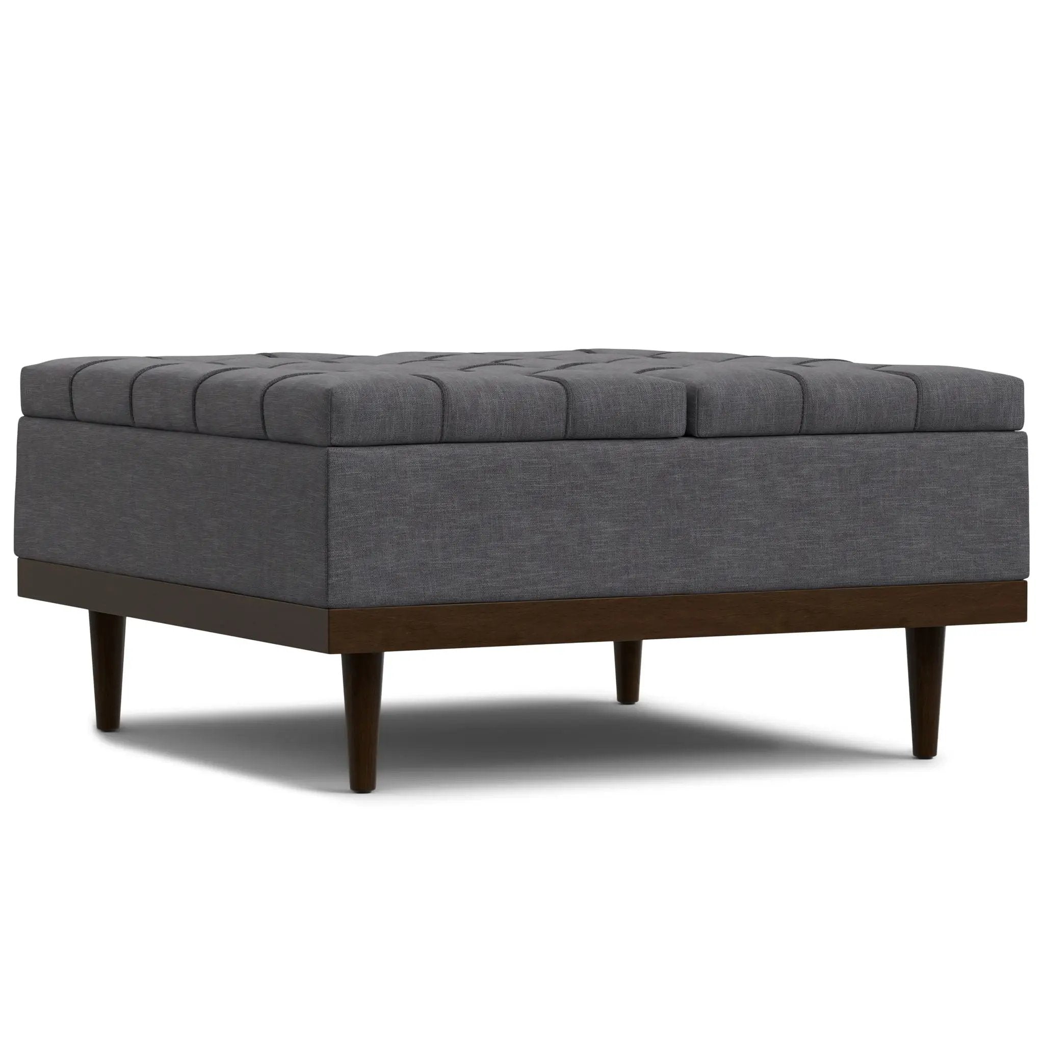 Mariah - Upholstered Lift Top Table Storage Ottoman by HouseOfZazla