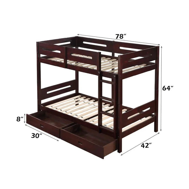 Nissa - Drawers (Set of 2) - Espresso by Unique Piece Furniture