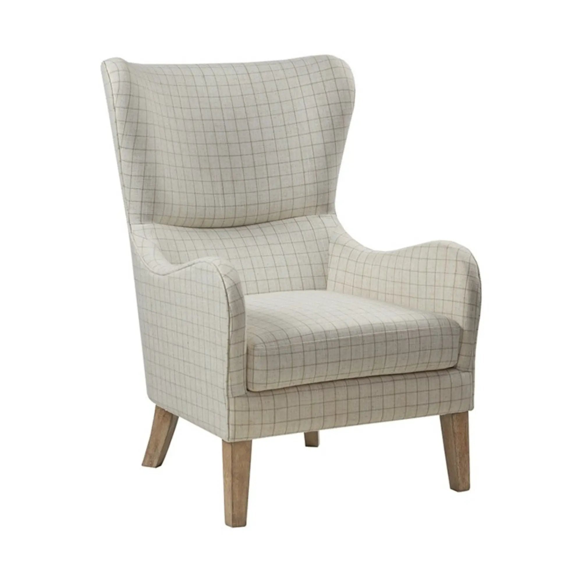 Arianna - Swoop Wing Chair by Unique Piece Furniture