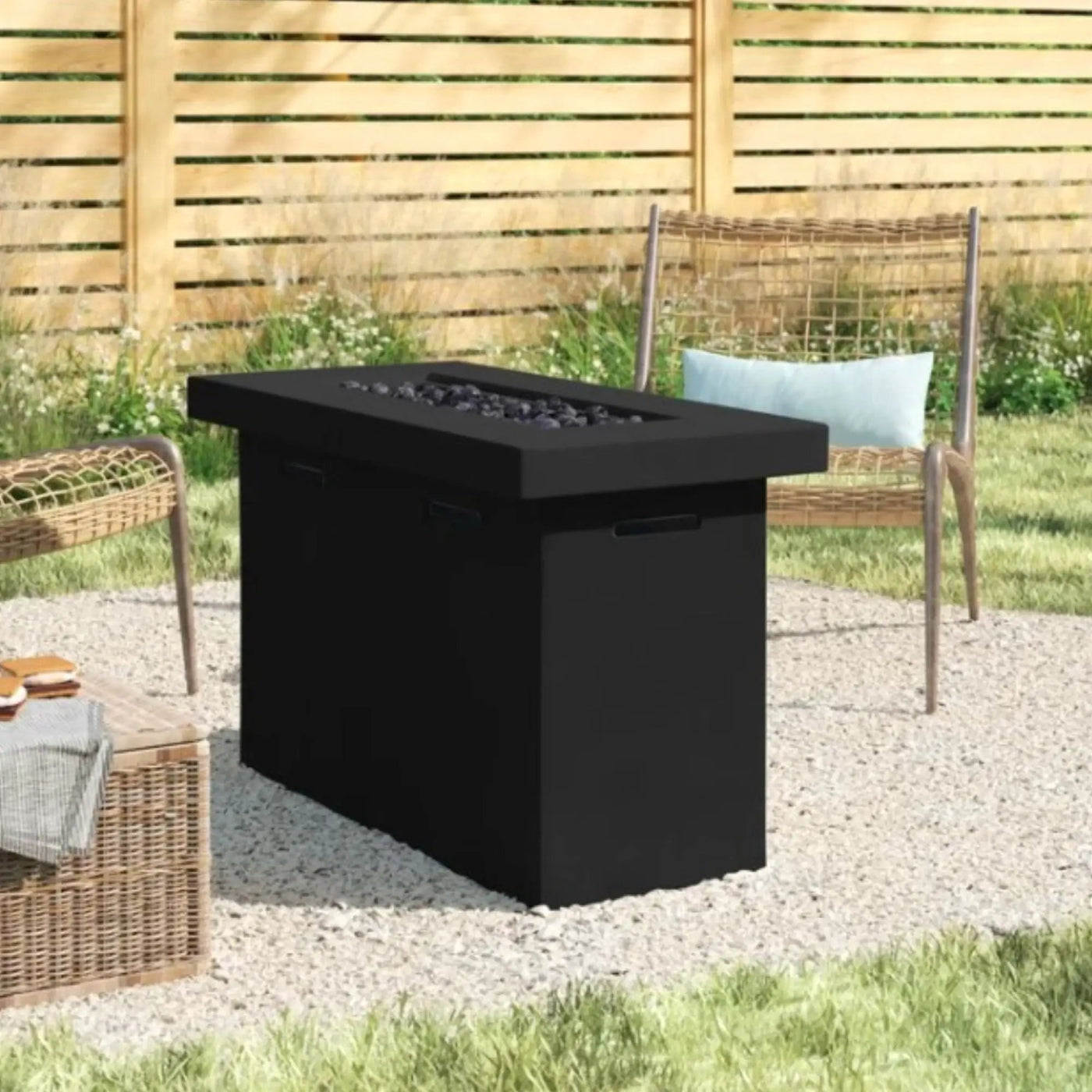 Reinforced - Propane Outdoor Fire Pit Table by HouseOfZazla