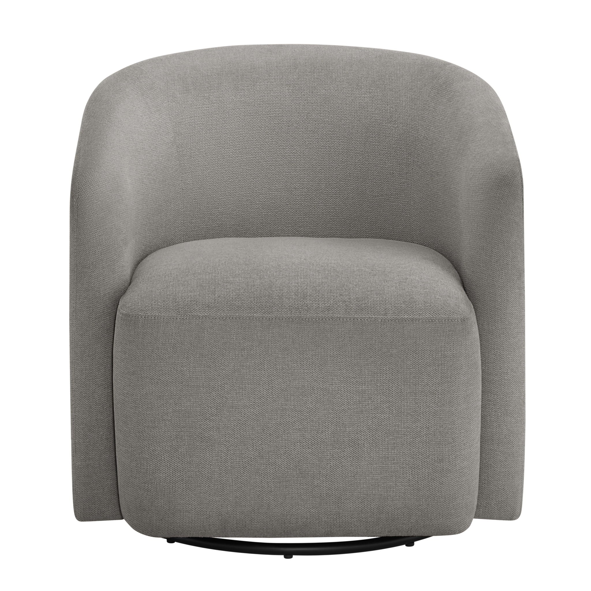 Ardena - Modern Swivel Barrel Chair by HouseOfZazla