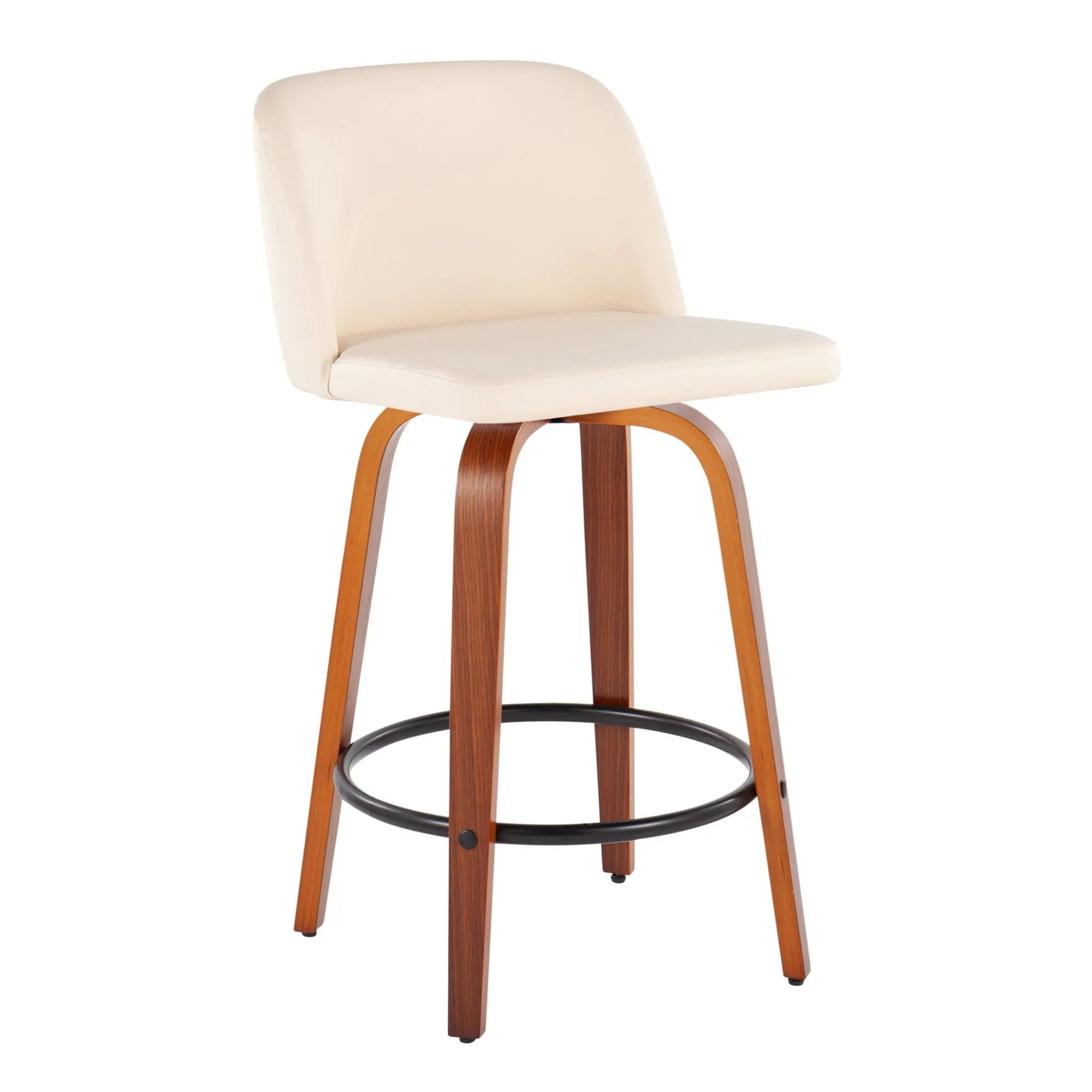 Toriano - Mid Century Modern, Counter Stool (Set of 2) by Unique Piece Furniture
